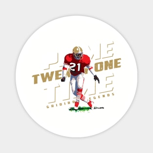 Deion Sanders prime time tee t-shirt Magnet